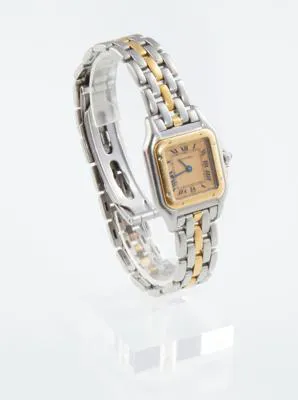 Cartier Panthère 166921 22mm Yellow gold and Stainless steel Champagne 1