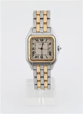 Cartier Panthère 187957 30mm Yellow gold and Stainless steel and PVD Beige