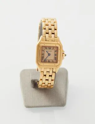 Cartier Panthère 8057917 22mm Yellow gold Cream