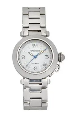 Cartier Pasha 2324 36mm Stainless steel Silver