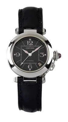 Cartier Pasha 2324 36mm Stainless steel Black