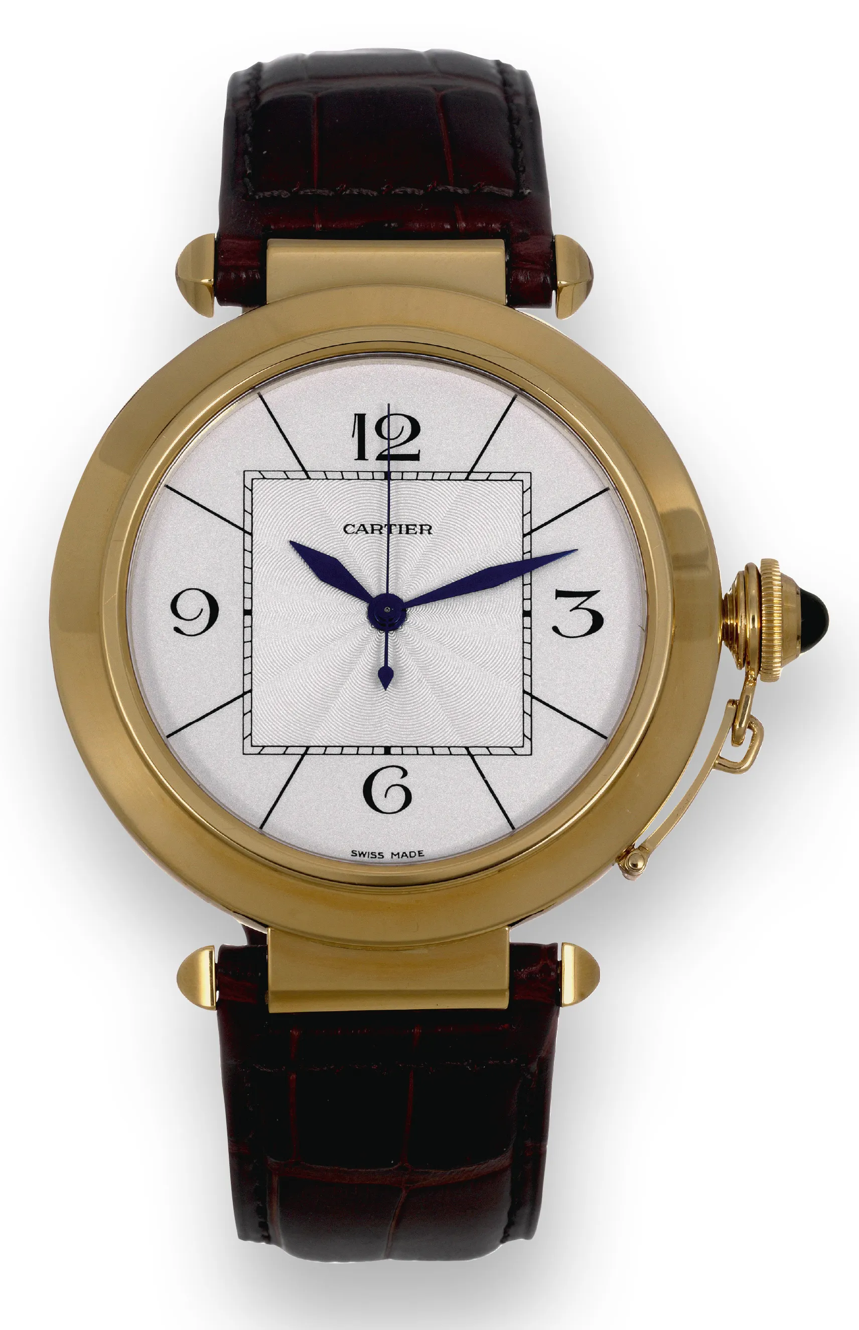 Cartier Pasha 2726 42mm Rose gold Silver