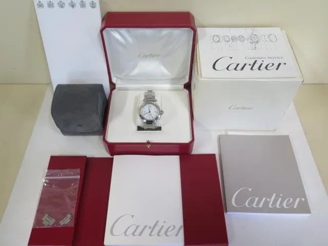 Cartier Pasha 2475 35mm Stainless steel Silver 4