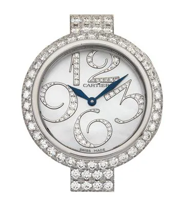 Cartier Pasha 2813 32mm White gold Mother-of-pearl 1