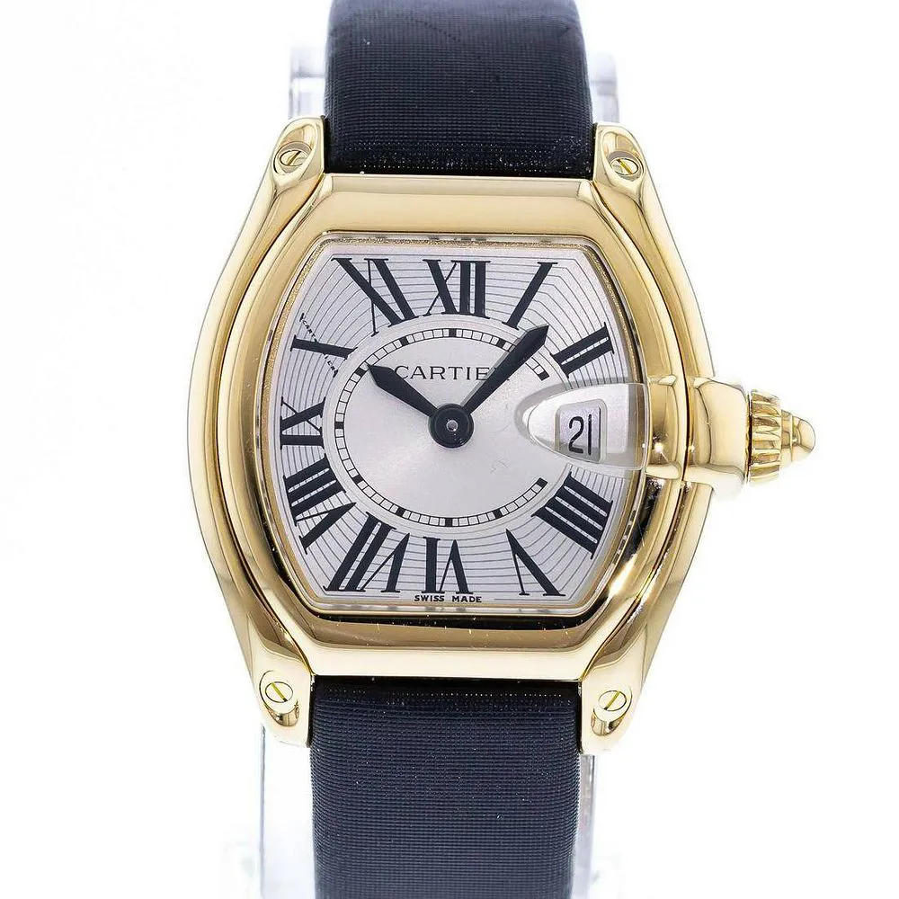 Cartier Roadster W62018Y5 30mm Yellow gold White