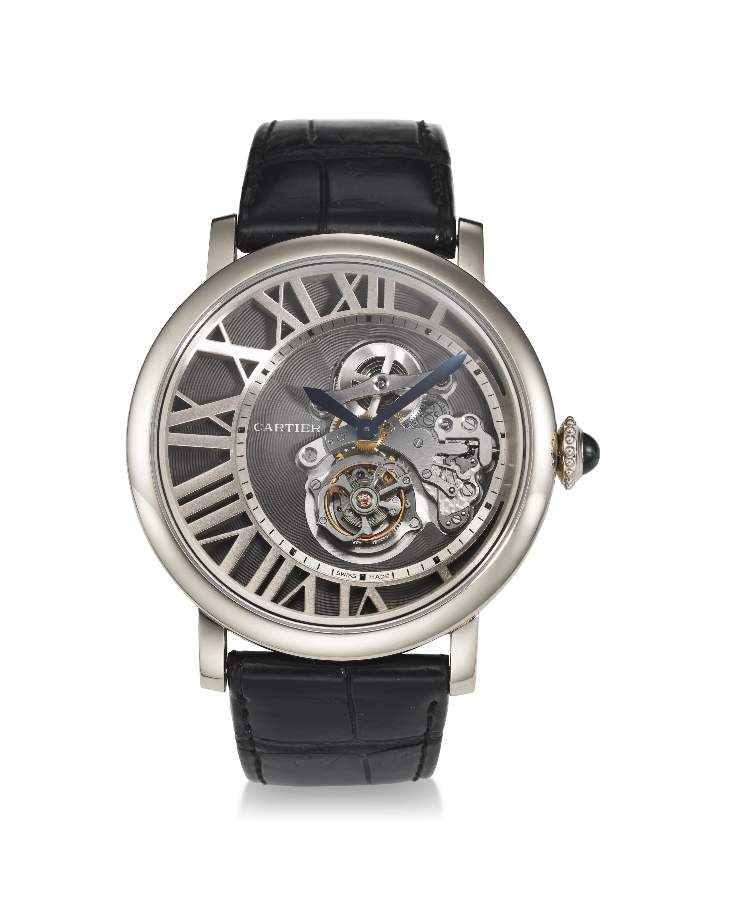 Cartier Rotonde de Cartier W1556214 46.2mm White gold Gray