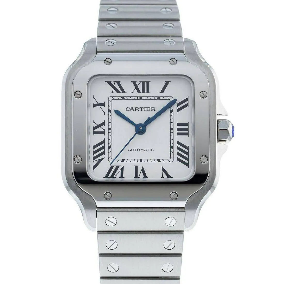 Cartier Santos WSSA0010 35mm Stainless steel White