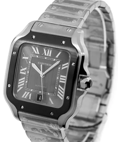 Cartier Santos WSSA0037 40mm Stainless steel Gray