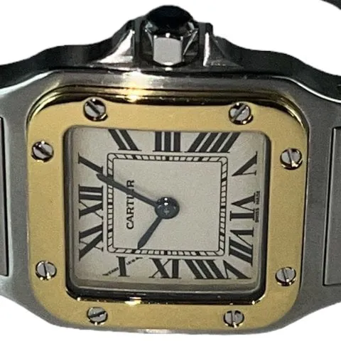 Cartier Santos 24mm Stainless steel Silver