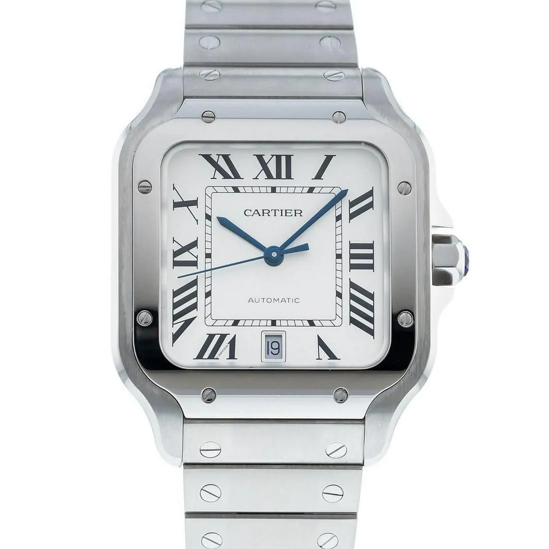 Cartier Santos de Cartier WSSA0009 40mm Stainless steel Silver