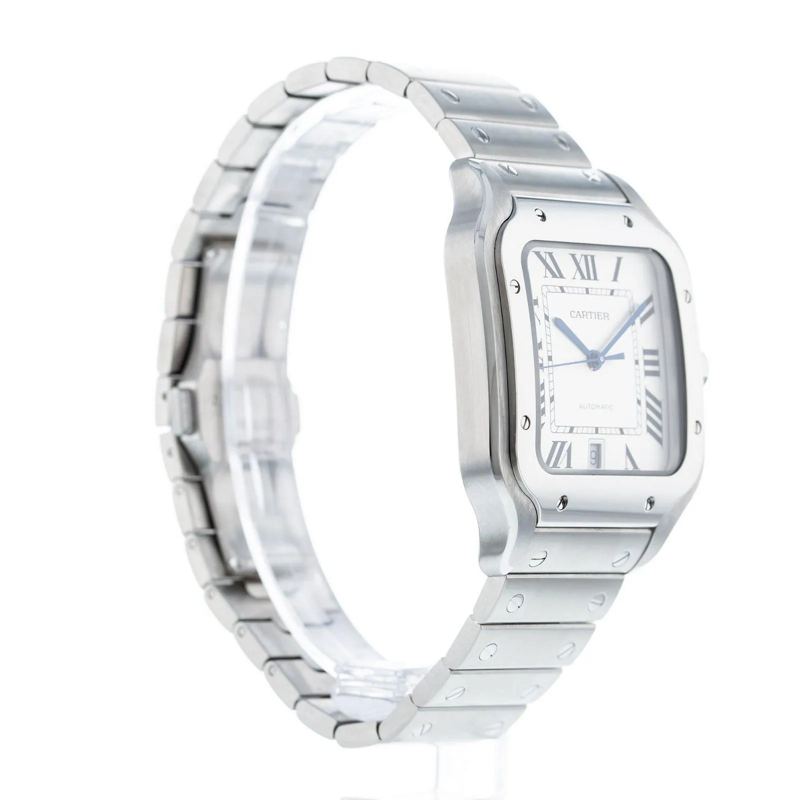 Cartier Santos de Cartier WSSA0009 40mm Stainless steel Silver 5