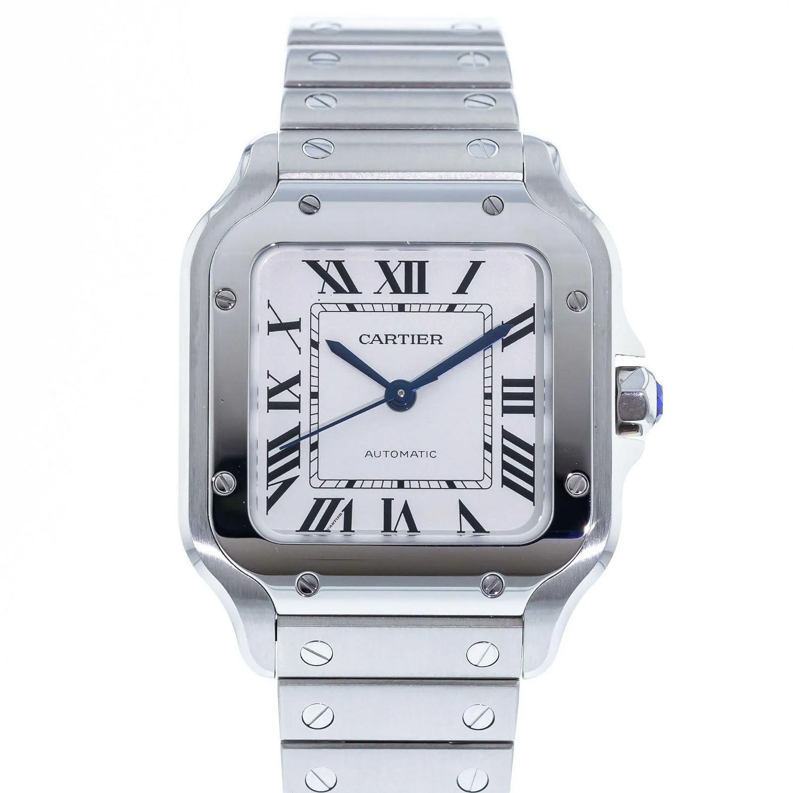 Cartier Santos WSSA0010 35mm Stainless steel Silver