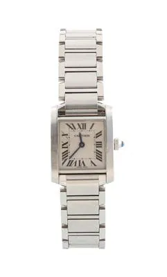 Cartier Tank 2384 20mm Stainless steel Silver