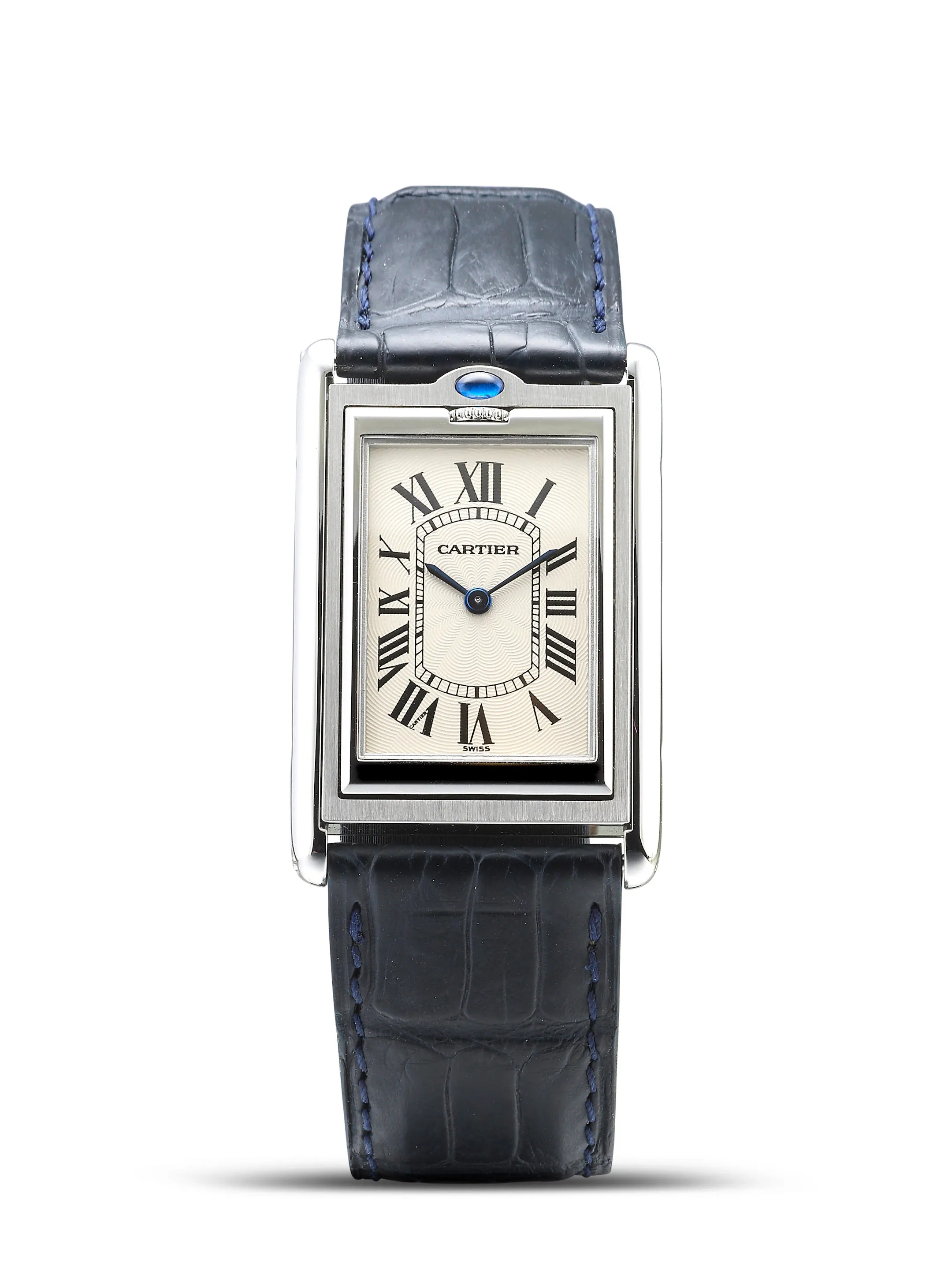 Cartier Tank 2390 38mm Stainless steel White 1