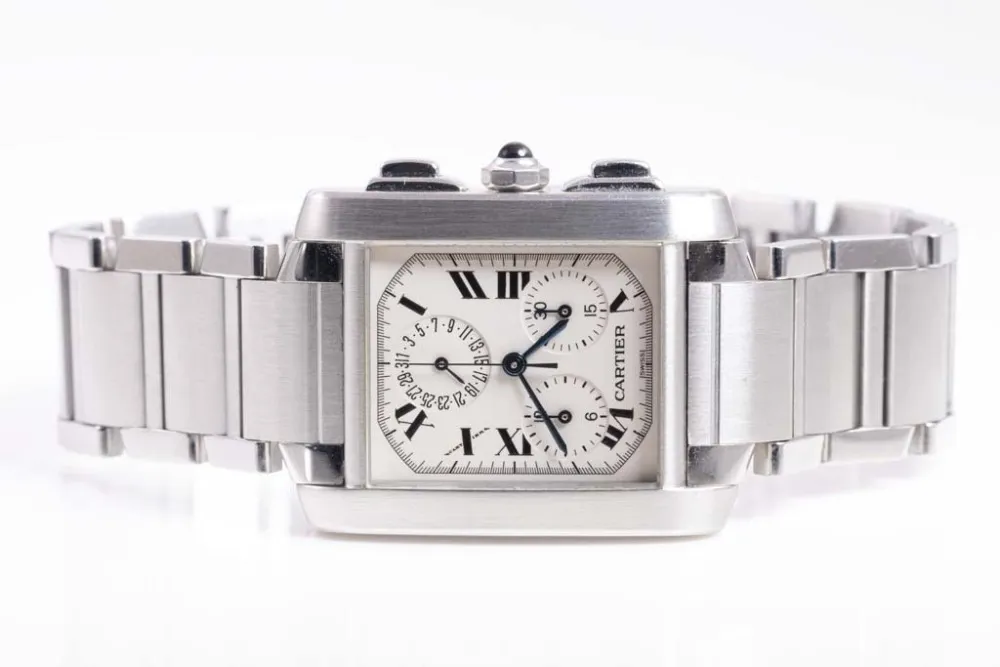 Cartier Cougar W51001Q3 28mm Stainless steel Cream