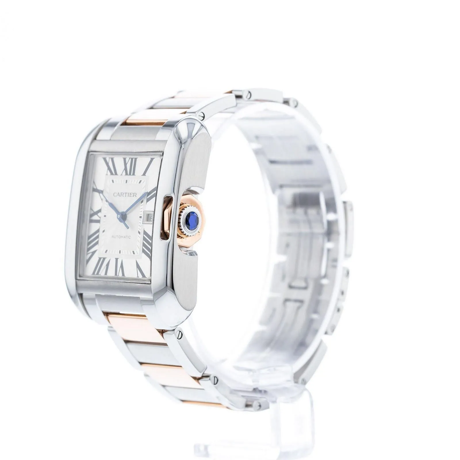 Cartier Tank Anglaise W5310037 30mm Stainless steel Silver 1