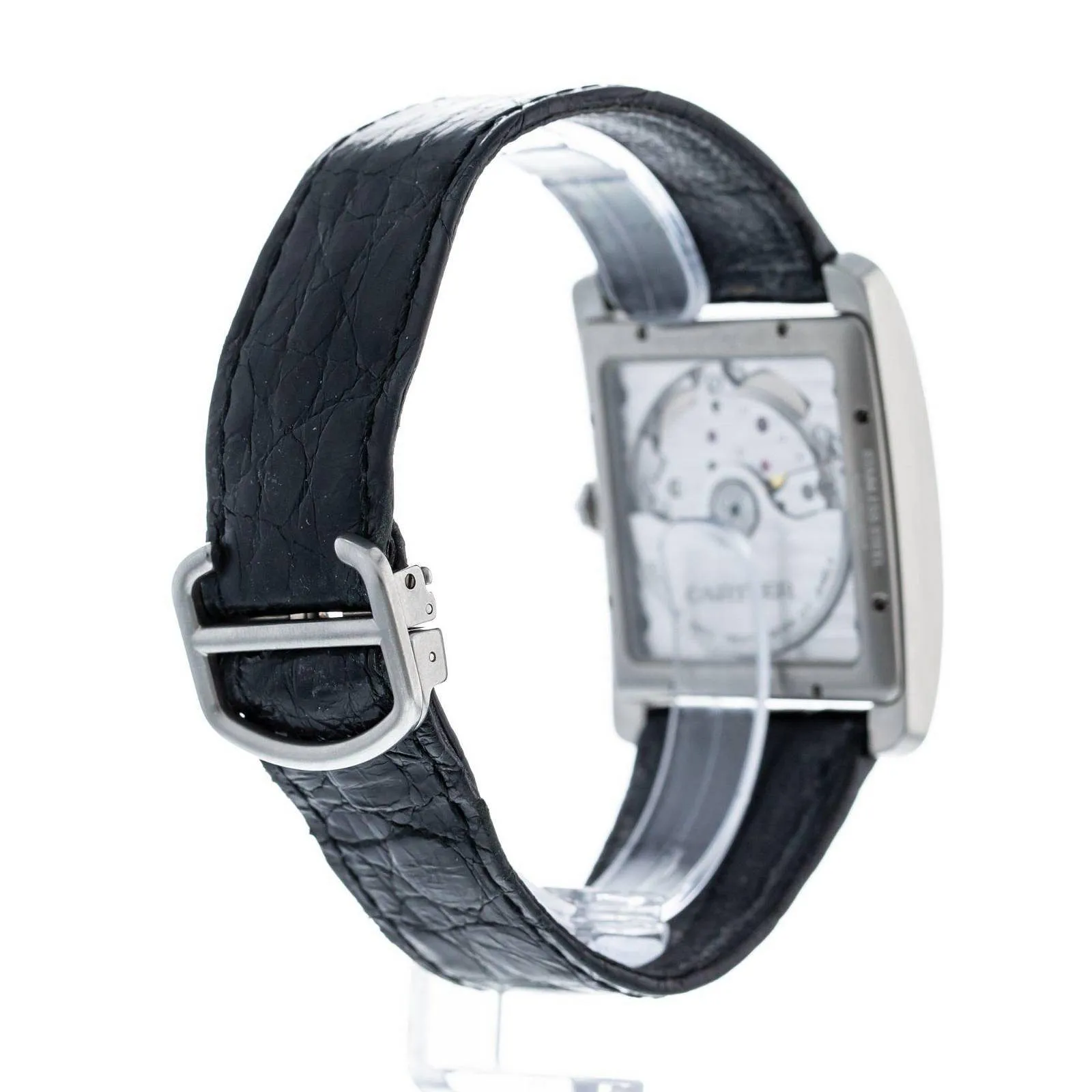 Cartier Tank WSBB0003 34.5mm Stainless steel Black 4