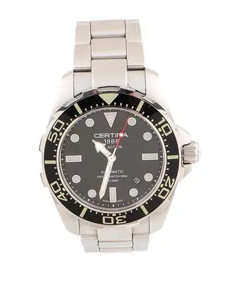Certina DS Action C013407A 43mm Stainless steel Black