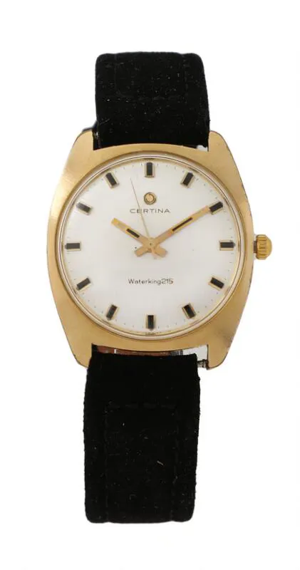 Certina Waterking 215 32.5mm Gold-plated Silver