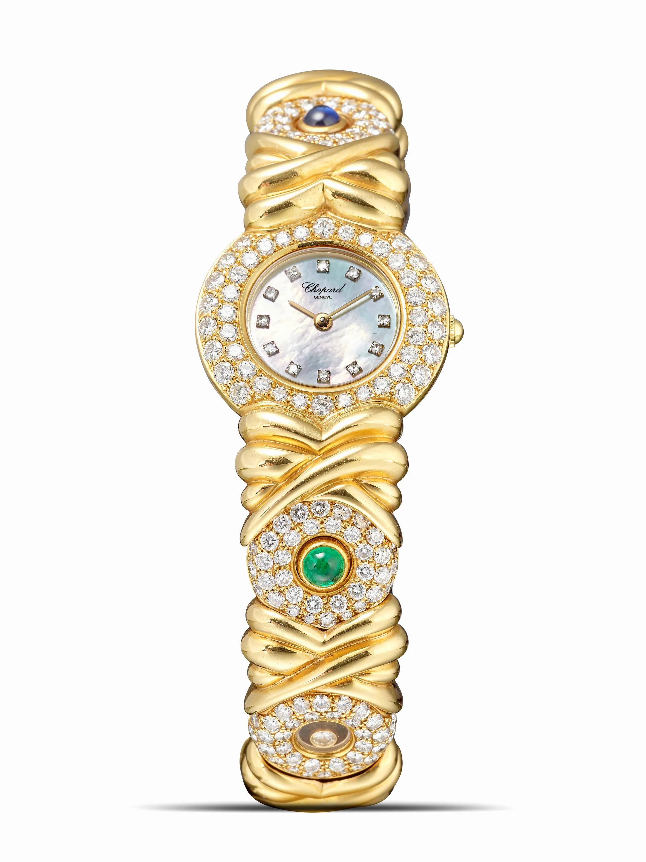 Chopard 915 1 23mm Yellow gold Mother-of-pearl