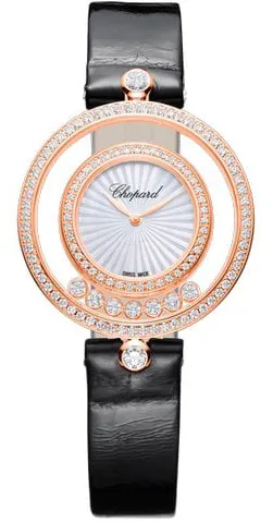 Chopard Happy Diamonds 209426-5201 32mm Rose gold Mother-of-pearl