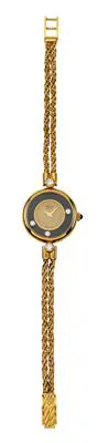 Chopard Happy Diamonds 4036 6 24mm Yellow gold Champagne