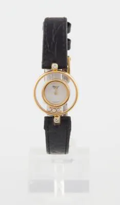 Chopard Happy Diamonds 4112 22mm Yellow gold Mother-of-pearl