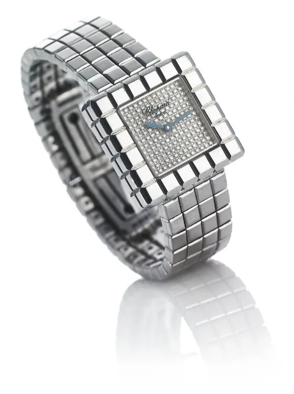 Chopard Ice Cube 25mm White gold Diamond