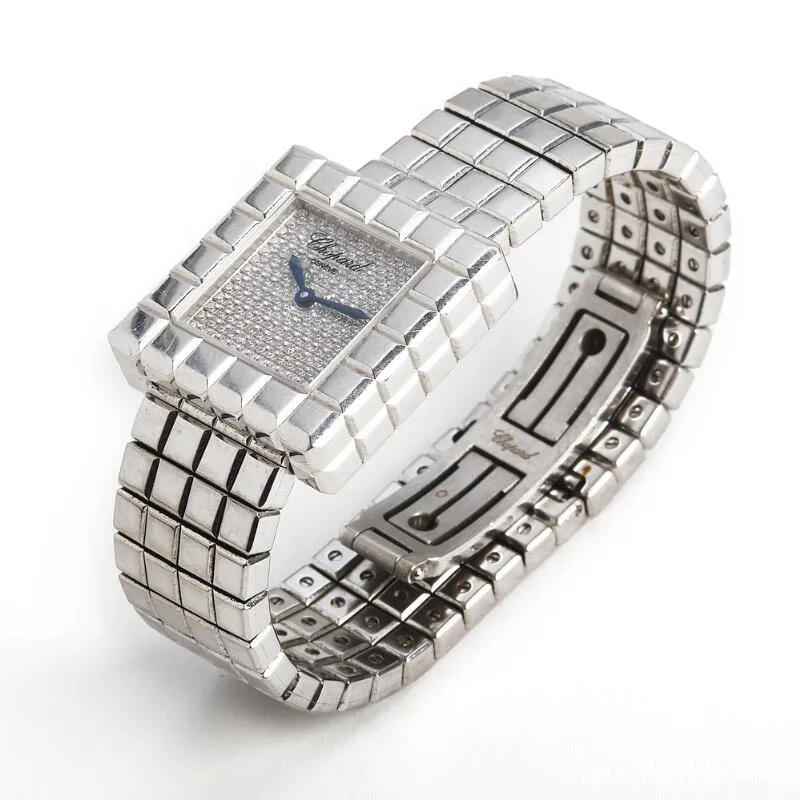 Chopard Ice Cube 25mm White gold Diamond 3