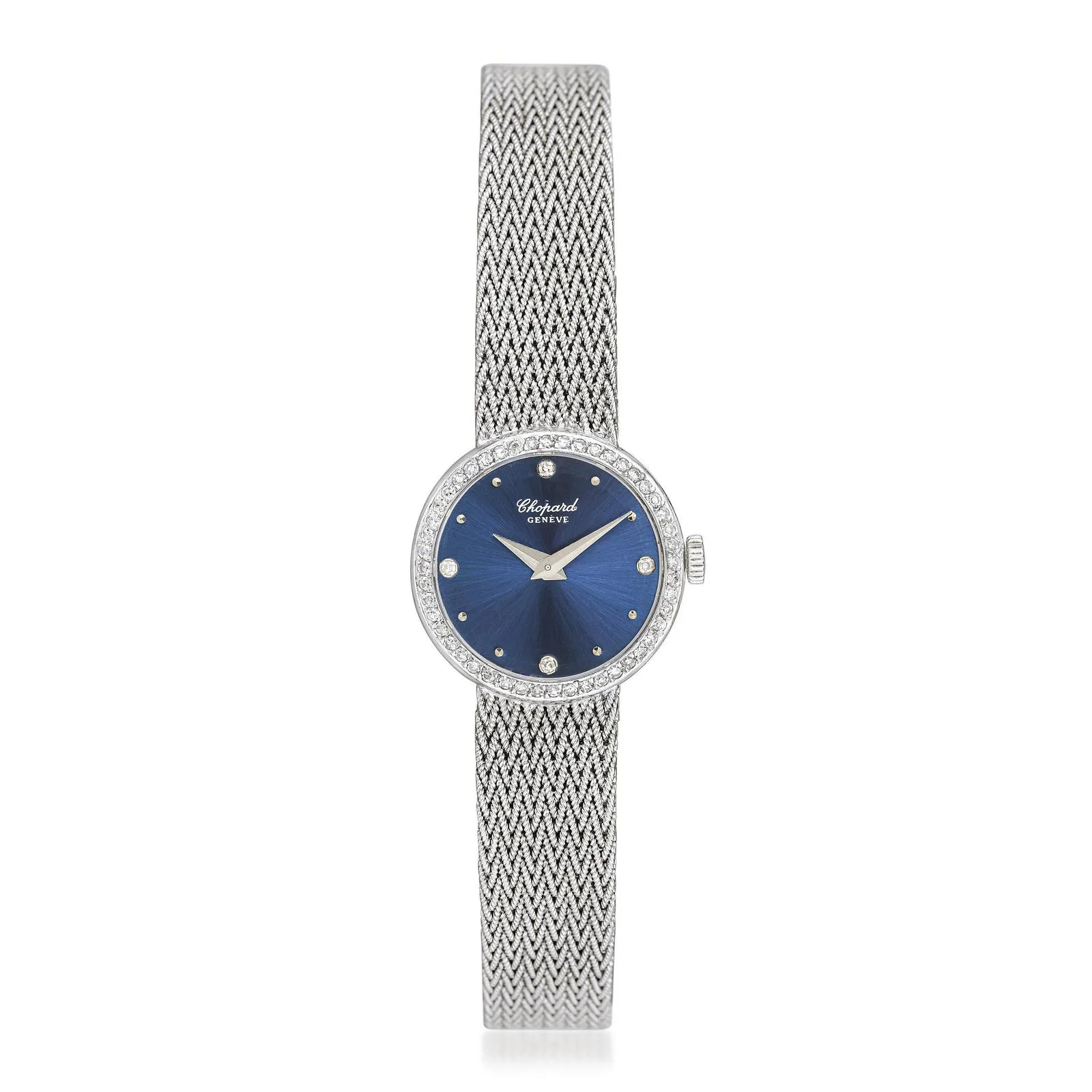 Chopard 4057 19mm White gold White