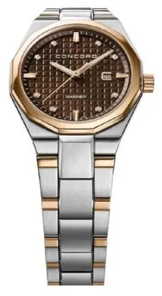 Concord Mariner 0320477 30mm Rose gold Brown