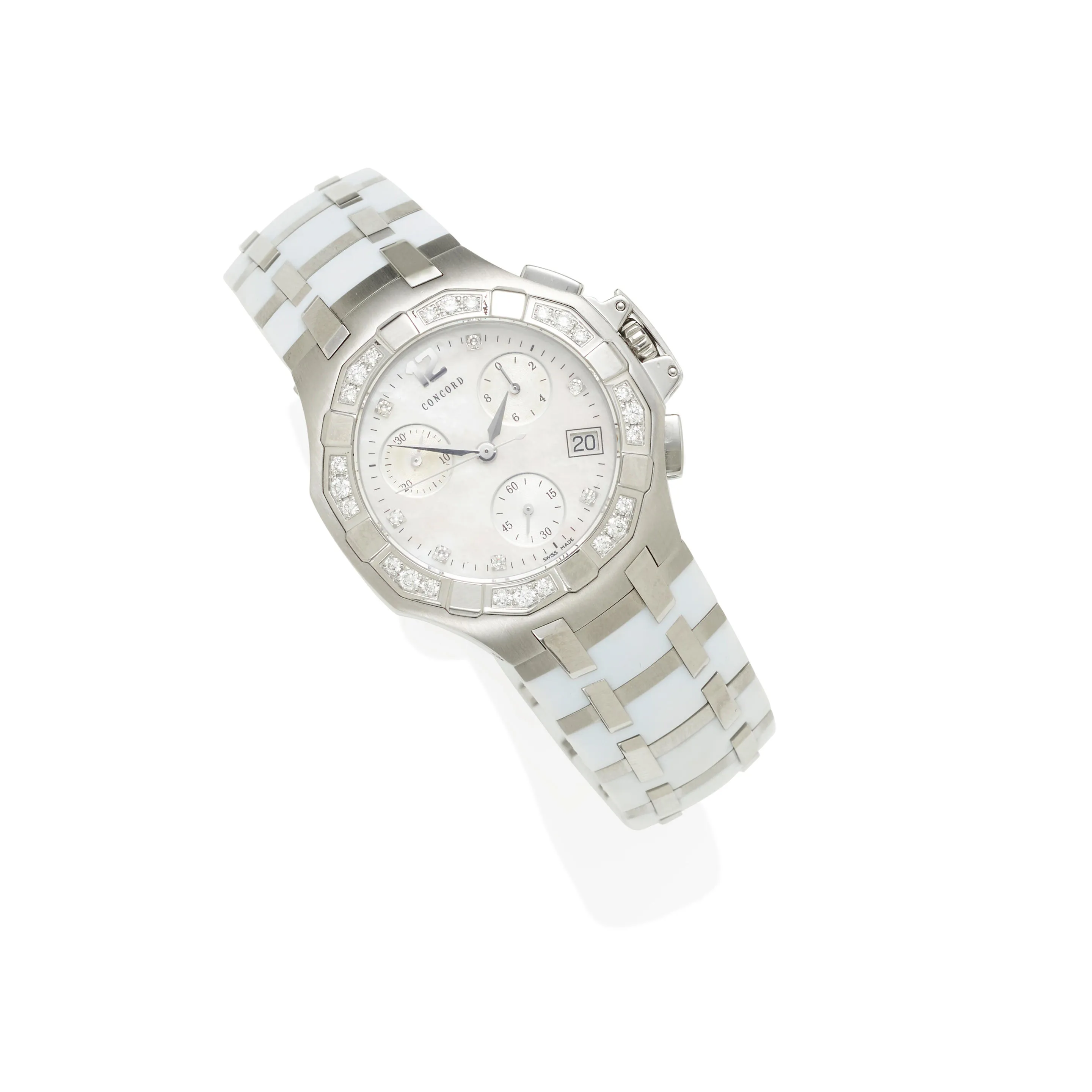 Concord Saratoga 24mm Stainless steel Mother-of-pearl