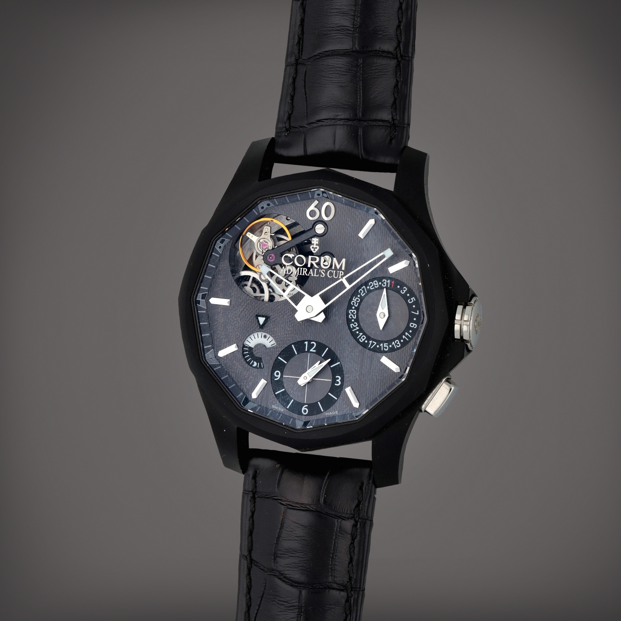 Corum Admiral's Cup 01.0084 Aluminium Gray 2011 Switzerland