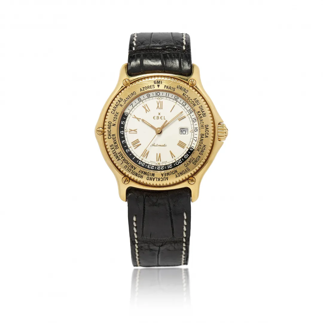 Ebel Voyager 8124913 39.5mm Yellow gold White
