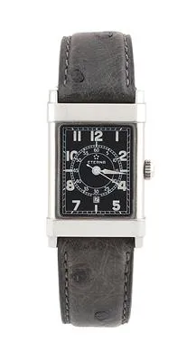 Eterna Les Historiques 1935 27/8923-402 23mm Stainless steel Black