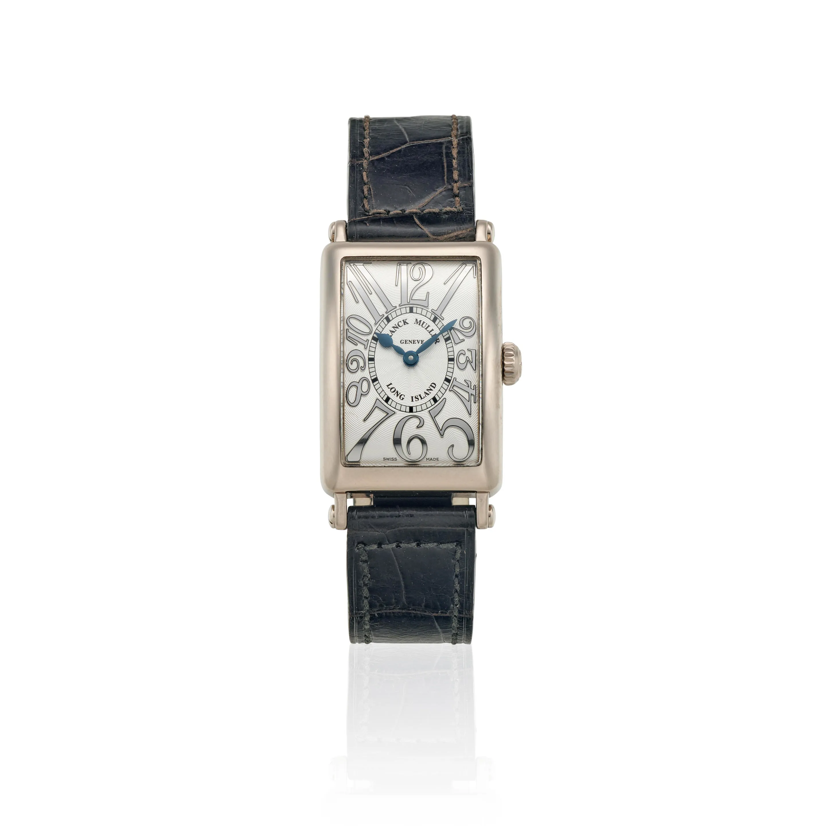 Franck Muller Long Island 902 QZ 32mm White gold Silver