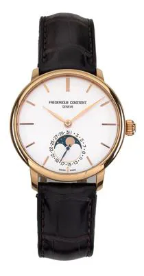 Frédérique Constant Slimline Moonphase FC-705X4S9 42mm Rose gold Silver