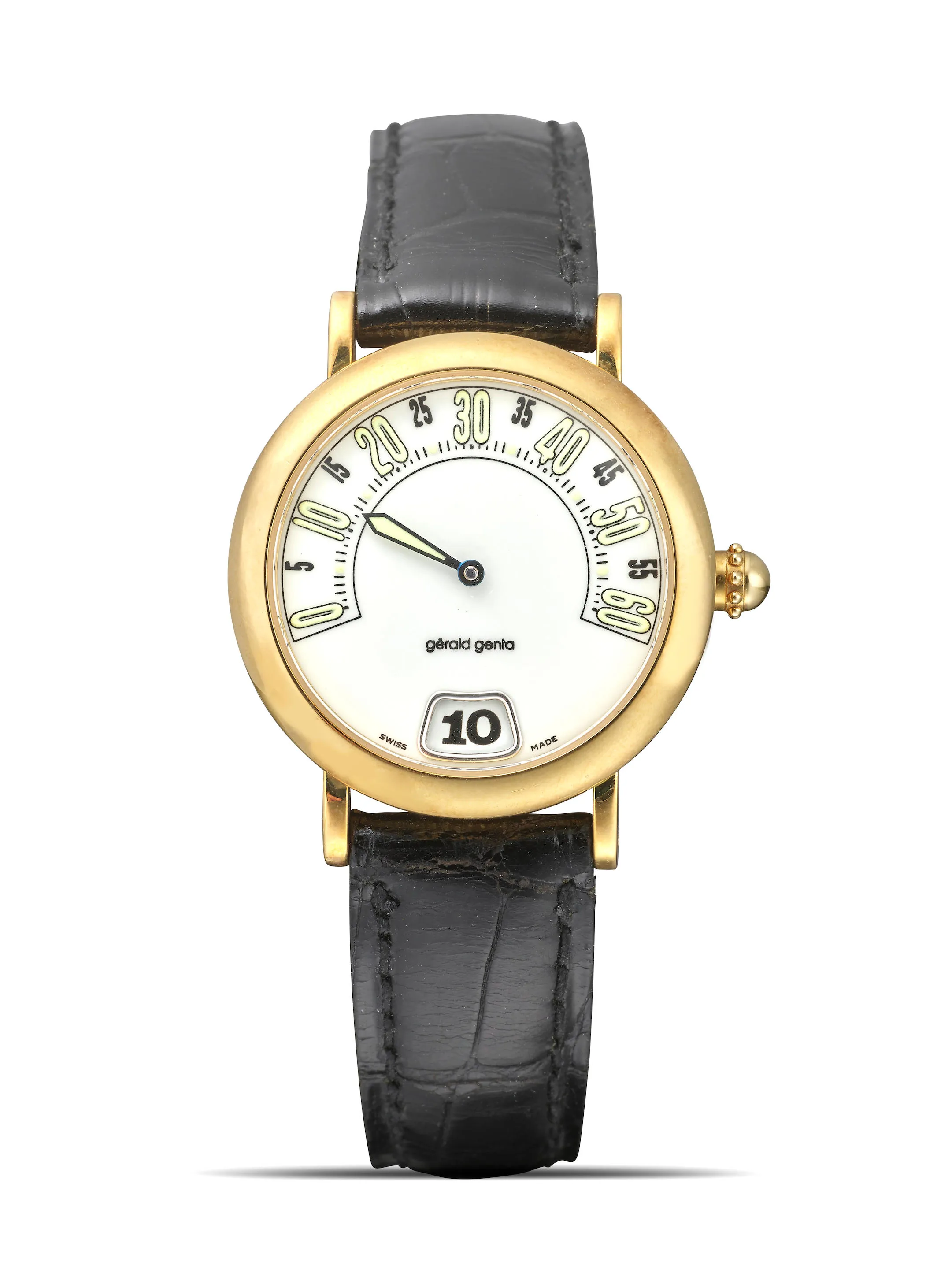 Gérald Genta Retro G.3622.7 28mm Yellow gold White