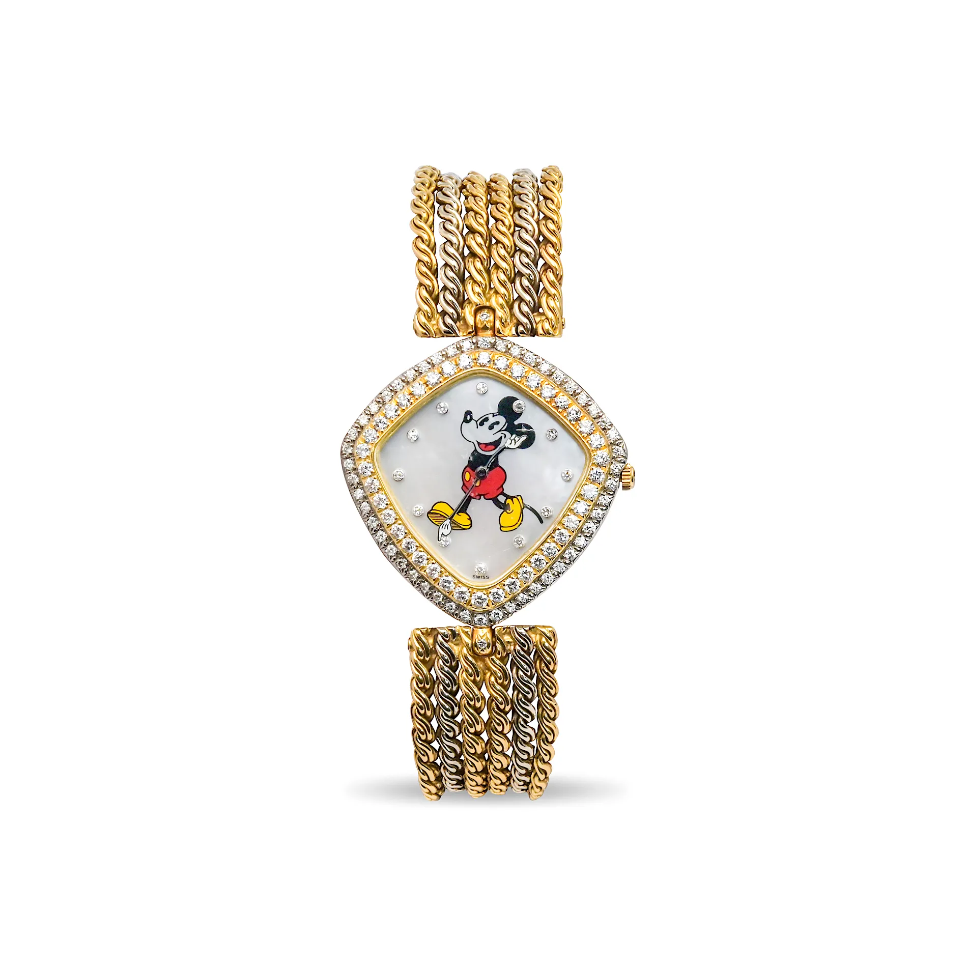 Gérald Genta Retro G1882.7 36mm Yellow gold Mother-of-pearl