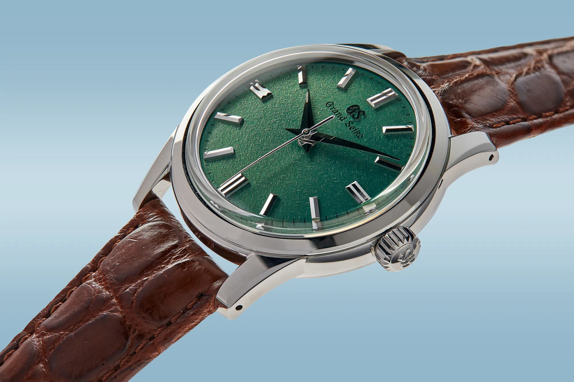 Grand Seiko Elegance SBGW277 37.3mm Stainless steel Green 2