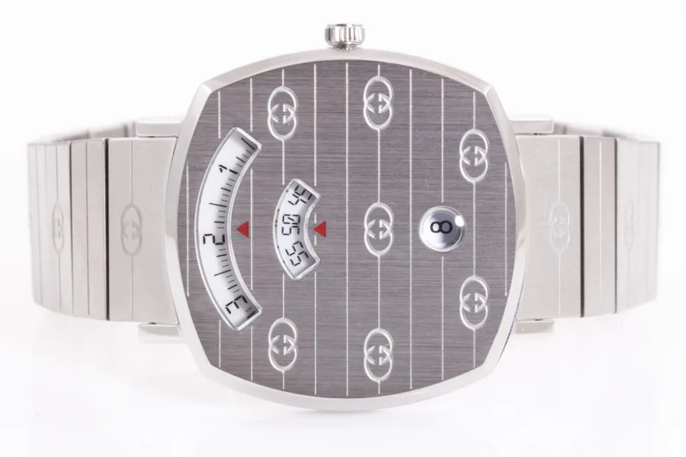 Gucci YA157401 35mm Stainless steel White