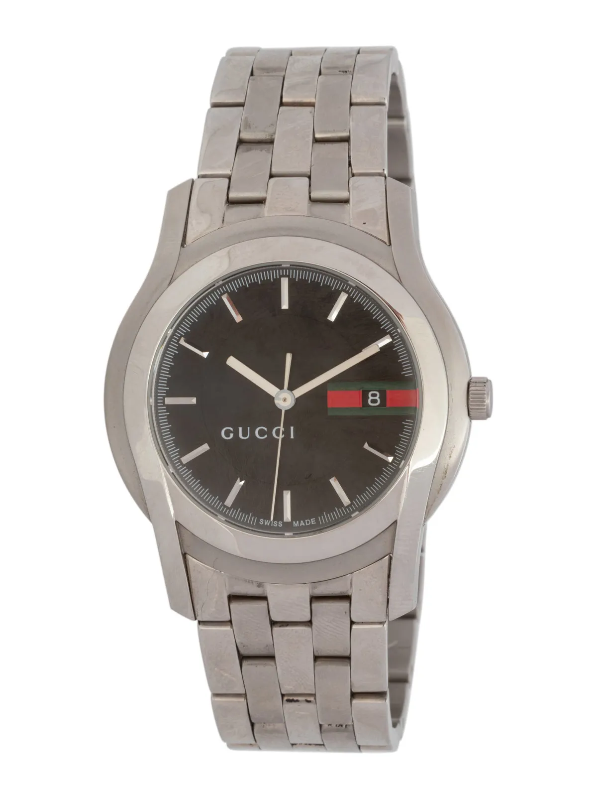 Gucci 15mm Stainless steel Gray