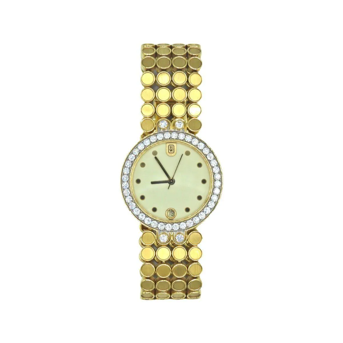 Harry Winston Premier 28mm Yellow gold White 1