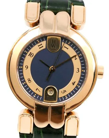 Harry Winston Premier LQ 27 GL Yellow gold Blue