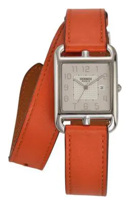 Hermès Cape Cod CC2.710 29mm Stainless steel Silver