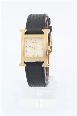 Hermès HH1.201 25mm Gold-plated Champagne