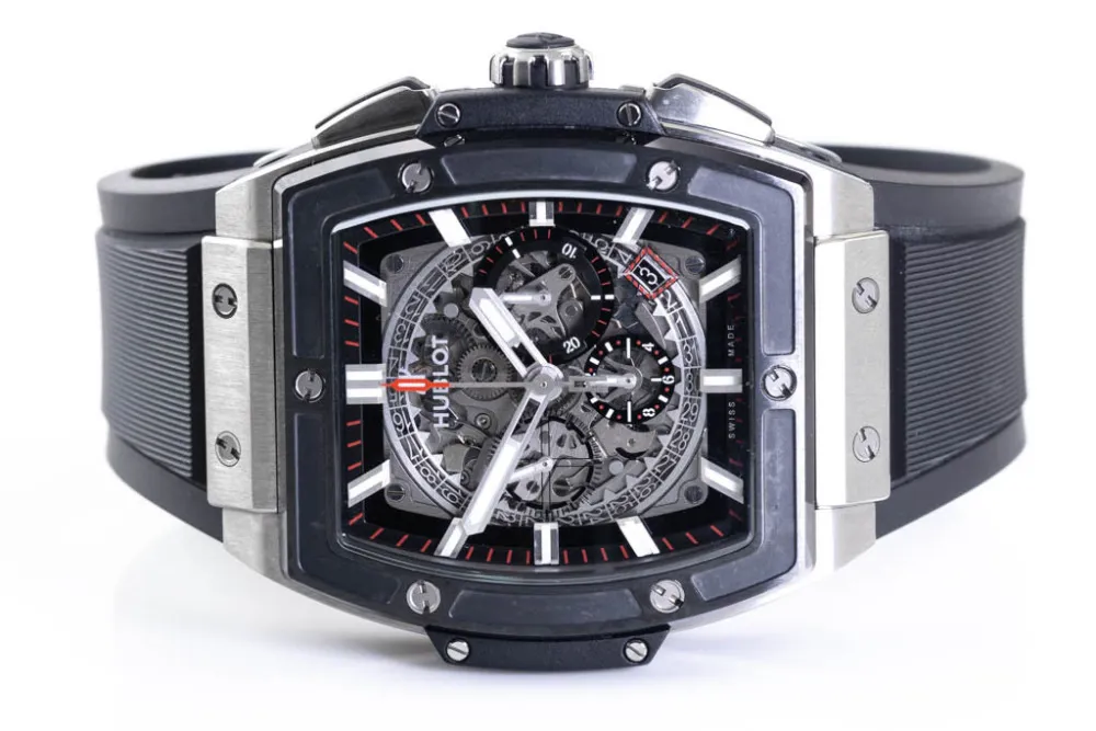 Hublot Spirit of Big Bang 601.NM.0173.LR 45mm Titanium Skeletonized