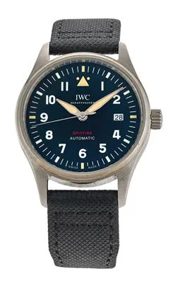 IWC Spitfire 326801 40mm Stainless steel Black