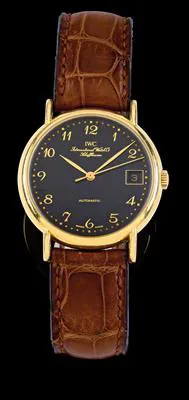 IWC Portofino 3513 34mm Yellow gold Black