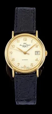 IWC Portofino 3513 34mm Yellow gold Silver